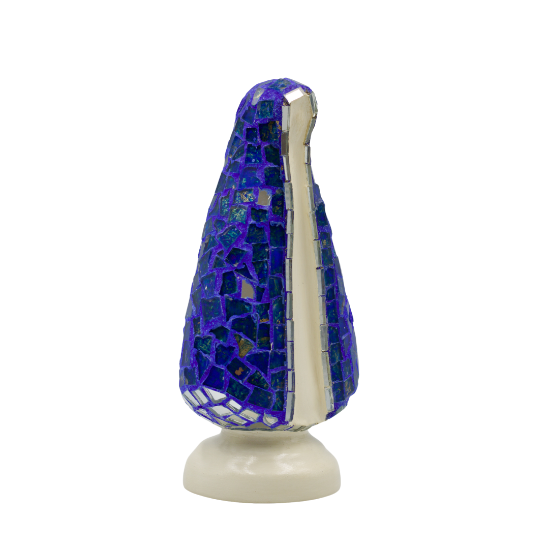 Virgen vidrio roto 3 (31 cm)